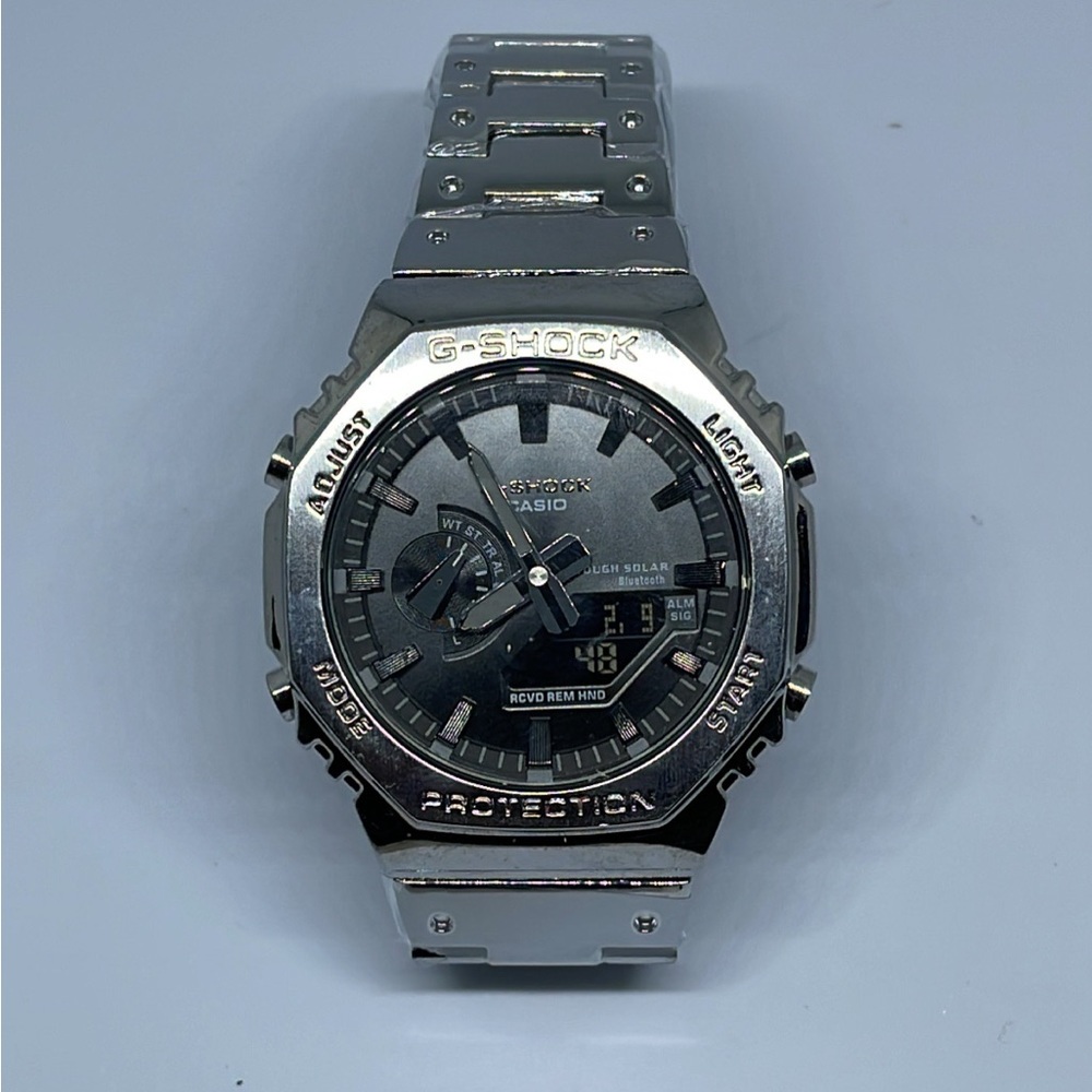 Sliver Steel GShock